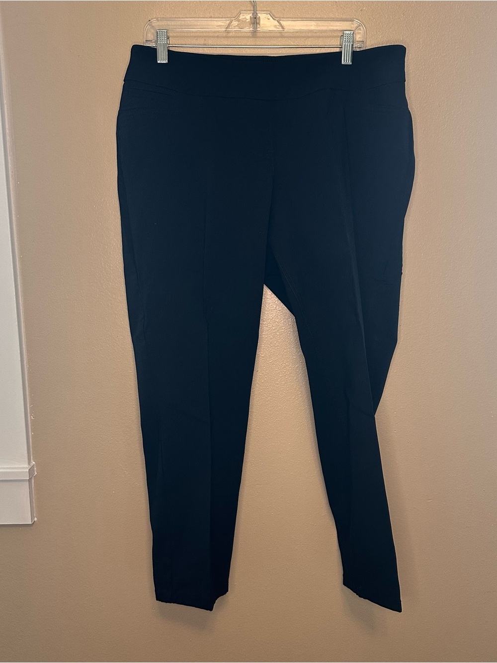 Westbound Black Slim Ponte Pull-On Trousers